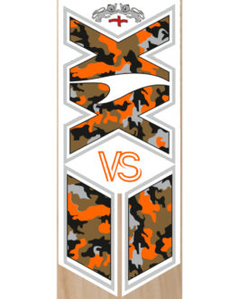 VS Orange Kamo/White XX Cricket Bat